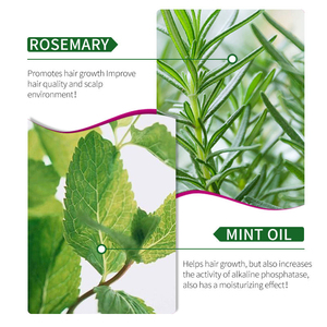 Suero Capilar <span class=keywords><strong>Herbal</strong></span> de Marca Privada, Cafeína Natural, <span class=keywords><strong>Romero</strong></span> <span class=keywords><strong>y</strong></span> <span class=keywords><strong>Menta</strong></span>, Esencias Herbales, Aceite para el Crecimiento del Cabello - Product Image 6