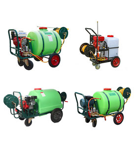Spruzzatore Motorizzato a Benzina Portatile Tipo Carrello 160L con Avvolgitubo Automatico <span class=keywords><strong>per</strong></span> Uso Agricolo e Giardinaggio - Product Image 4