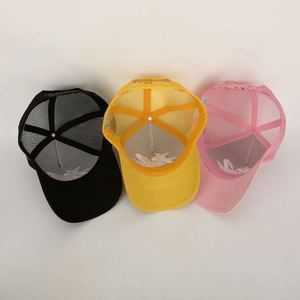 Wholesale Oem Custom 5 Panel High Quality 3D Embroidery Logo Trucker Cap,Mesh Snap Back Gorras,Suede Trucker <b>Hat</b> - Product Image 2