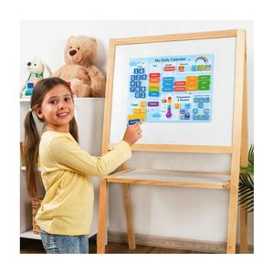 Calendrier magnétique quotidien pour enfants, 58 pièces, mon premier calendrier quotidien pour enfants, tout sur <span class=keywords><strong>aujourd</strong></span>'<span class=keywords><strong>hui</strong></span>, tableau des jours de la <span class=keywords><strong>semaine</strong></span>, calendrier pour enfants - Product Image 3