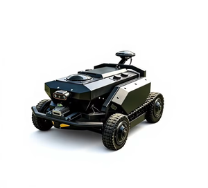 Tondeuse à gazon intelligente sans fil 4x4 à braquage zéro, hauteur de coupe réglable de 2 à 7 cm, faible bruit, autonome, professionnelle - Product Image 2