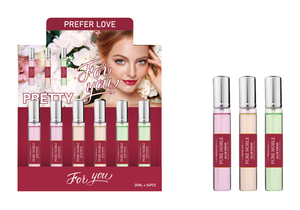 PL1005 Meilleure vente <span class=keywords><strong>Bouquet</strong></span> de fleurs Collection 20ml Mini bouteille en verre <span class=keywords><strong>Parfum</strong></span> de charme pour femme - Product Image 2