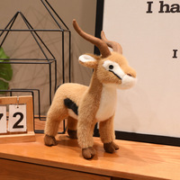 Peluche d'antilope tibétaine faite à la main, décoration de Noël pour la maison