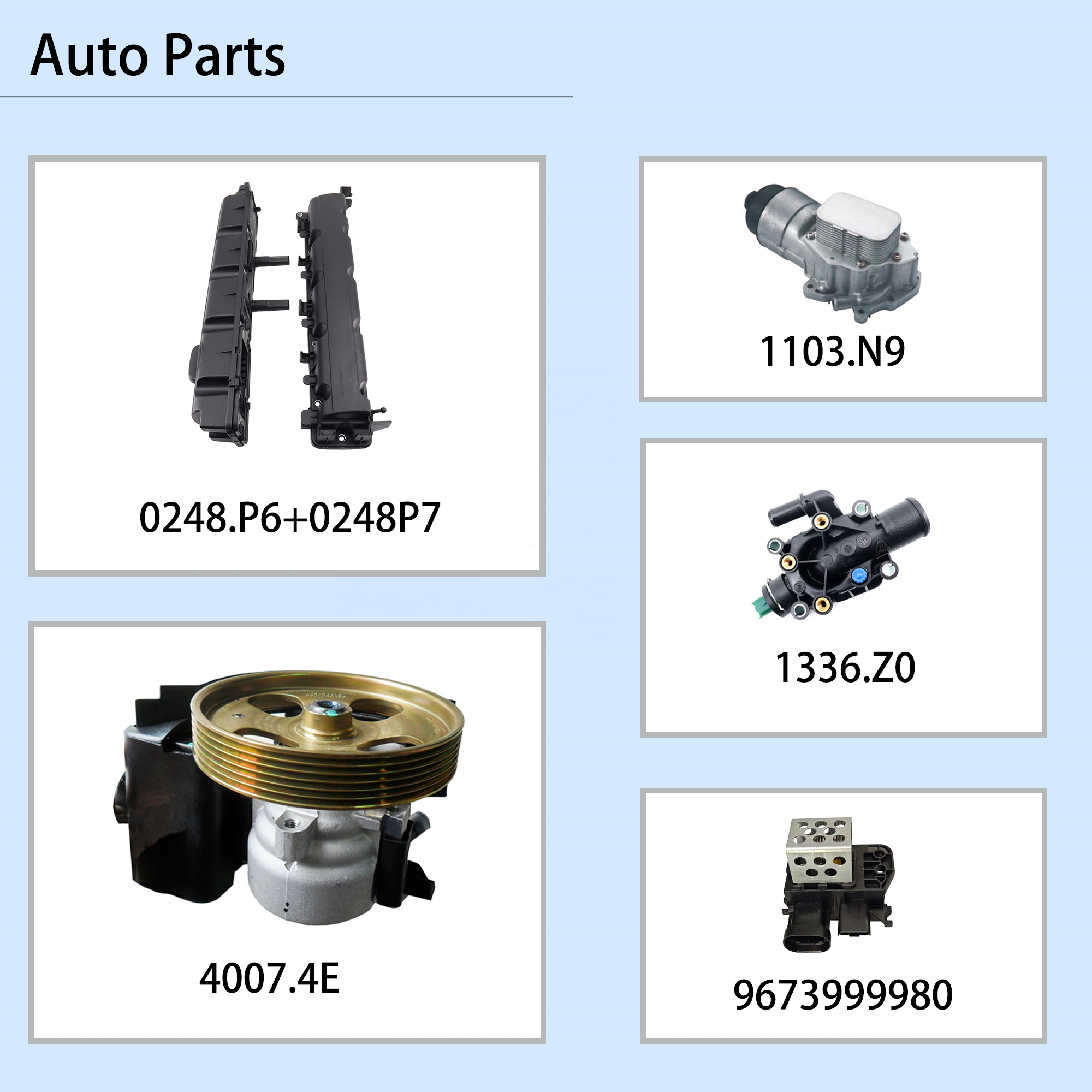 206⭐︎REVROS2004H Wholesale Auto Part for PEUGEOT 206 - High Quality Solutions