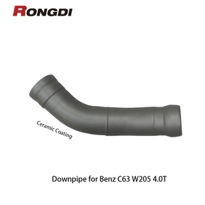 ท่อไอเสียเคลือบเซรามิกแบบตรงสำหรับ Mercedes-Benz C63 W205 4.0T ลดขนาดท่อตรง ราคาพิเศษ - Product Image 4