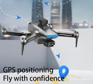 โดรนระยะไกล กล้อง 1080P HD ปรับได้ ควอดคอปเตอร์ กลับอัตโนมัติ & ระบบกำหนดตำแหน่งด้วยออปติคอลโฟลว์ ระยะควบคุมขยาย บลัชเลส - Product Image 2