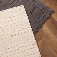Panneaux muraux en pierre artificielle en polyuréthane, imitation pierre, imperméables, ignifuges, modernes, grands, à prix avantageux