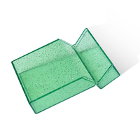 Boîte à cigarettes en plastique acrylique portable, résistante à la pression, élégante, pour hommes et femmes, accessoires