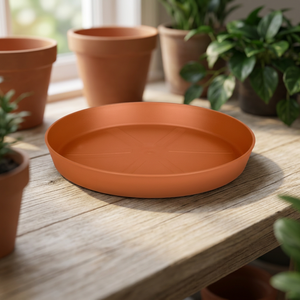 Iron Pot Tray Flower Pot Plant Container Lightweight Drainage Saucer Outdoor Use Waterproof Repotting Tray - Product Image 3