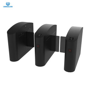 Moteur à courant continu sans balais de couleur noire 24V porte de tourniquet de contrôle d'accès de carte Ic - Product Image 4