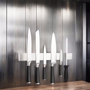 <span class=keywords><strong>Porte</strong></span>-<span class=keywords><strong>couteau</strong></span> magnétique pour mur avec 3 crochets, bande magnétique pour <span class=keywords><strong>couteau</strong></span> noir de 16 pouces sans perçage, support magnétique pour <span class=keywords><strong>couteau</strong></span> avec <span class=keywords><strong>adhésif</strong></span> - Product Image 6