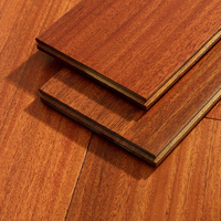 Apolloxy Bois massif de taille personnalisée Pas pour plancher brésilien Plancher en bois de teck massif Plancher en bois dur acajou