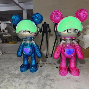 Ban nhạc ánh sáng kỹ thuật số cyberpunk robot-phải ghé thăm trang trí Câu lạc bộ cho các bài đăng trên mạng xã hội - Product Image 1