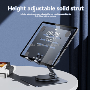 Kim loại máy tính bảng đứng máy tính để bàn xoay đa chức năng lười biếng trò chơi trực tuyến lớp đuổi theo kịch thích hợp cho iPad Máy tính bảng hỗ trợ đứng - Product Image 5