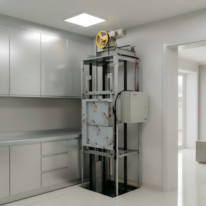 Tam Otomatik Özelleştirilebilir Gıda Taşıma Ekipmanı Besleyici Pirinç Kuruyemiş Tahıl Kaldırma Bantlı Elevatör Konveyör 200kg Gıda Asansörü - Product Image 3