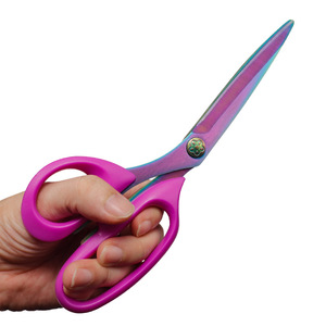 Titanium Plated Tailor <b>Scissors</b> Rose Color Stainless Steel Embroidery <b>Scissors</b> For Fabric <b>Sewing</b> And Ribbon Cutting - Product Image 1