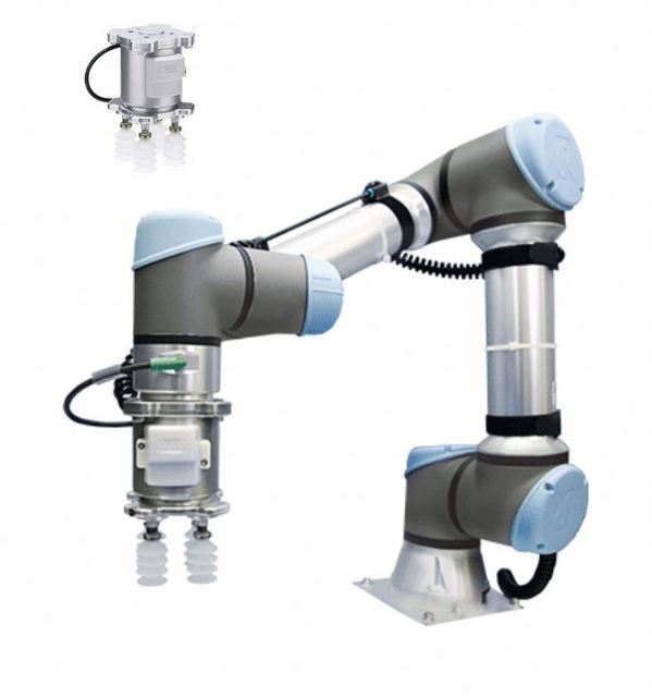 Collaborative Robot Cobot Universal Robot UR10 With SMC Robotic Vacuum Gripper for Assembly Machine Tending