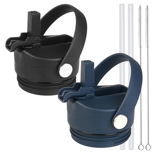 Nắp chai nước phù hợp với Yeti, linh hoạt với khóa nút nhấn, phù hợp với chai 18, 36, 46, 64oz, thay thế nắp chai Chug - Product Image 2