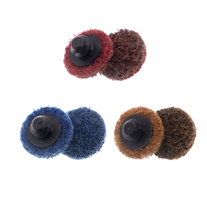 <span class=keywords><strong>Disque</strong></span> de ponçage à changement rapide de 1 pouce, grain 60-320, disques abrasifs pour le conditionnement de surface, le polissage de la peinture et le débavurage - Product Image 1