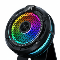 Refroidisseur de téléphone à température contrôlée par IA F47, radiateur magnétique pour téléphone portable avec lumière RGB pour le gaming et le streaming en direct
