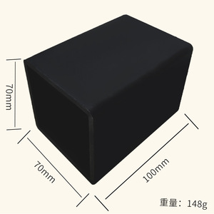 <b>Square</b> Silicone Pen Holder Makeup Organizer Desk Storage Box For Cosmetic Brush Pencil Storage In Pink Black Gray White Colors - Product Image 5