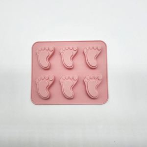 Mini Feet Shaped Silicone <b>Cake</b> Mold, Non-Stick Baking Mould for DIY Muffin, Jelly, Mousse & Chocolate - Product Image 5