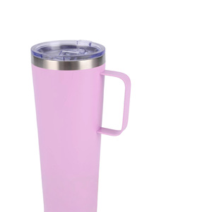 Vaso Térmico Doble Aislado <span class=keywords><strong>de</strong></span> Gran Capacidad (20oz) con Forma <span class=keywords><strong>de</strong></span> Cintura, Vaso para Auto Ice King, Vaso Portátil Refrigerante para Auto con Asa - Product Image 2