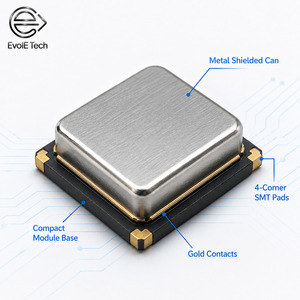 <span class=keywords><strong>Oscilador</strong></span> de Reloj de Cristal EVOL-200 de EvolE Tech, 50MHz, SMD, Bajo Ruido de Fase, 3.3V, Carcasa Metálica Blindada, Marcado Personalizado OEM - Product Image 4