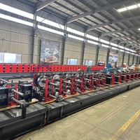 Machine de profilage de poutrelles en CZ robuste de 5 mm d'épaisseur avec poinçonnage automatique à 5 postes et dérouleur hydraulique 10T pour ligne de poutrelles