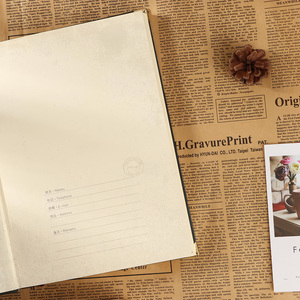 Quaderno con copertina rigida |   Agenda in Pelle Vintage |   Compagno per la scrittura, il disegno e i viaggi |   Quaderno personalizzato con logo |   Blocco note. - Product Image 3