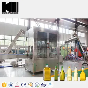 Maquinaria de llenado de aceite comestible, alta calidad, precio automático, proveedor de China