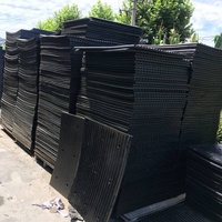 Premium Gummi Geräuschreduzierende Rutschfeste Stoßdämpfende Matten für Garagenrampen 25mm/45mm Höhe 800mm Breite Cyjt