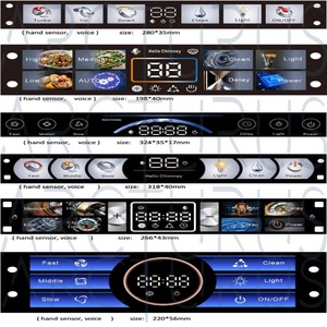 Panneau de commande tactile intelligent avec grand écran LED pour hotte de cuisine - Product Image 5