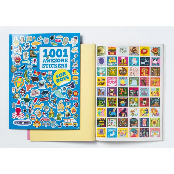 2020 High Quality Fashion Design Custom Paper Sticker Book For Children