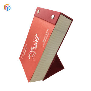 Supporto in cartone spesso stampa personalizzata mensile giornaliero <span class=keywords><strong>365</strong></span> giorni strappare Mini calendario da tavolo da tavolo - Product Image 6