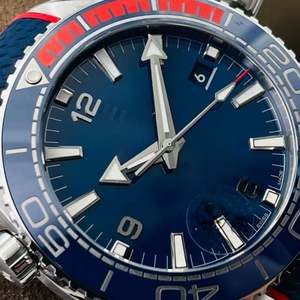 Montre mécanique de luxe pour homme, version originale de haute qualité, boîtier en acier inoxydable, mouvement automatique, étanche Omegaes - Product Image 3