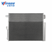 Condenseur d'accessoires automobiles YunChi pour Chrysler DODGE Durango 2012-2013, Condenseur 55038003 AE 55038003 AG, Condenseur de climatisation