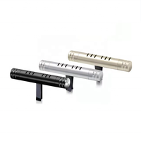 Diffuseur d'air frais pour voiture LW LW-896, en alliage d'aluminium, quatre compartiments, huile essentielle d'aromathérapie, noir/rouge/argent, 83x13mm, neuf