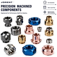 Pièces usinées CNC sur mesure : Écrous hexagonaux, inserts cylindriques filetés, collerettes, entretoises, bagues, composants métalliques en acier, laiton, cuivre