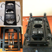 extrusión de aluminio industrial, marco negro y rojo para Simulador de plataforma de carreras Sim, 40x40, luminum Factory 4080