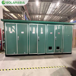 Transformateur compact de type boîte europé<span class=keywords><strong>en</strong></span> triphasé 33 kV, norme ISO IEC, pour sous-stations, à économie d'énergie, avec enroulement <span class=keywords><strong>en</strong></span> cuivre, de la marque Solarasia - Product Image 1