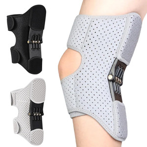 Genouillère de soutien articulaire antidérapante, soulagement de la douleur, stabilisateur de force à ressort, amplificateur de force pour le genou, pour le travail, le sport et les personnes âgées (1 pièce) - Product Image 1