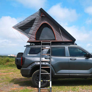 Tente de toit pour voiture pour 5 personnes, ouverture complète, imperméable avec auvent, installation rapide, modèle CRT-004 - Product Image 4