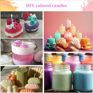 Colorante Líquido Concentrado para Velas en 36 Colores, Pigmento Vibrante No Tóxico para Cera de Soja, Cera de Parafina, Suministros para Hacer Velas DIY - Product Image 5