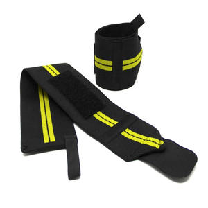 Muñequeras personalizadas al por mayor, muñequeras deportivas profesionales protectoras de algodón duradero para levantamiento de pesas - Product Image 4