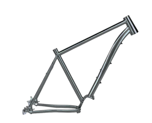 Hoogwaardig lichtgewicht Gr9 Ti3Al2.5V titanium CNC-gefreesd fietsframe voor racefiets, MTB, gravelbike, op maat gemaakt, gepersonaliseerde lak - Product Image 2