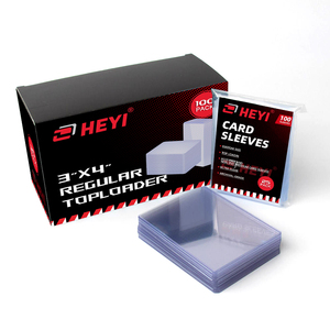 35PT 3" X 4" Trasparente 100PT Protettore per <span class=keywords><strong>Carte</strong></span> Collezionabili da Baseball Blu Bianco in PVC, Custodia Rigida per <span class=keywords><strong>Carte</strong></span>, Porta <span class=keywords><strong>Carte</strong></span> Standard - Product Image 4