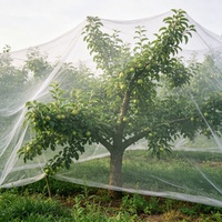 Filet anti-insectes en HDPE 40 mailles 50 mailles résistant aux UV pour vergers, baies, fruits, légumes, serres et fermes