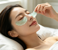 Compresse de gel réutilisable pour les lèvres, en PVC, chaud/froid, multicolore, flexible, en forme de lèvres, pour le soin des lèvres après injection de comblement.