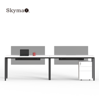 Skymax bureau chaise de bureau poste de travail espace de travail bureau d'ordinateur poste de travail côté unique bureau